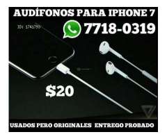 AQUI! TENES AUDIFONOS PARA IPHONE 7