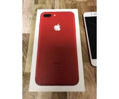 iPhone 7 más producto rojo 128GB