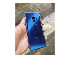 SAMSUNG S9 CORAL BLUE NUEVO 10/10