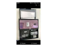 SAMSUNG S9+ PLUS LILAC PURPLE COMO NUEVO EN CAJA FULL ACCESORIOS