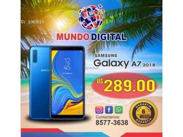 Samsung Galaxy A7 2018 Nuevo Samsung Galaxy A7 2018 Nuevo