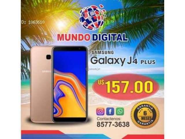 Samsung Galaxy J4 Plus Nuevo Samsung Galaxy J4 Plus Nuevo