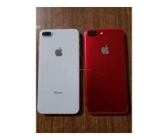 IPHONE 8 PLUS, 7 PLUS 128G RED COMO NUEVOS